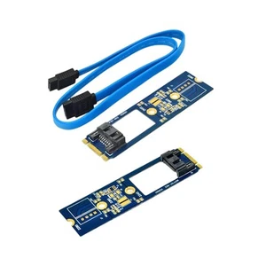 Adaptateur convertisseur M.2 vers pour carte mère 2242 2260 2280, carte - Photo 1/5