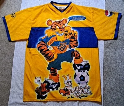 Винтажный Y2K футбол Futboll футбол Джерси набор Мексика Tigres UANL графика - Изображение 1 из 4