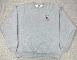 Felpa New Mexico Lobos legge UNM ricamata made USA Fruit of the Loom XXL - Foto 1 di 13