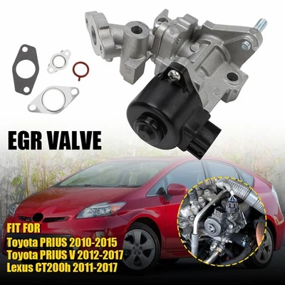 EGR Valve Kit Fits Toyota Prius 2010-2015 Lexus CT200h 2011-2017 04004-58137 EKK - Image 1 of 4
