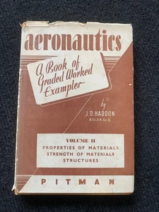 Aeronautics A Book Of Graded Examples Volume II by J. D. Haddon - Imagen 1 de 4
