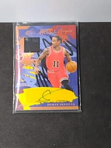 2023 LEAF ARTS & GRAPHS JERSEY PATCH AUTO 13/15 DEMAR DEROZAN KINGS ⭐ MINT 📈⏫💰 - Bild 1 von 2