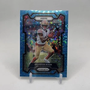 2023 Panini Prizm No Huddle Blue Disco Brandon Aiyuk /95 San Francisco 49ers - Picture 1 of 2