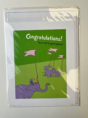 Dr. Seuss "¡Felicitaciones! ¡Te vas a grandes lugares!" - Impresión artística Foto 1 de 2