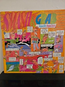 SMASH & GRAB Various Artists 1988 LP COMPILATION POP ROCK ICEHOUSE DRAGON VINYL - Picture 1 of 5