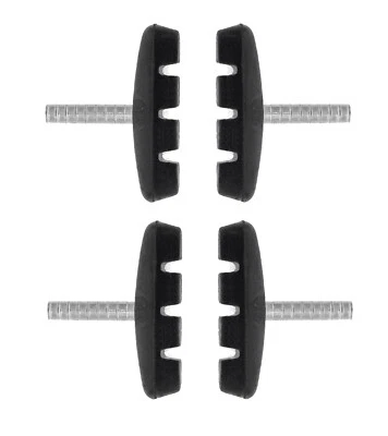 MANOVELLA 4 x Fahrrad 55 mm Bremsbeläge Cantilever Fahrrad Canti Bremsschuhe Bremsklötze