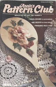 Vintage Annies Pattern Club Book Towel Edging & So Much More 1988 USA - Picture 1 of 3