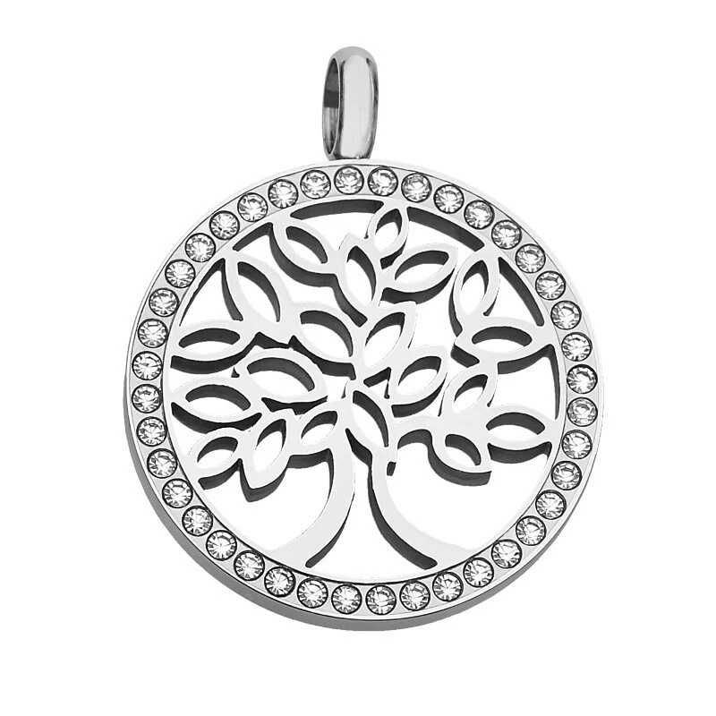 MAGNETIX - Kettenanhänger 5457 Tree of Life Silberfarbig (Br.30mm) Magnetschmuck - Bild 1 von 1