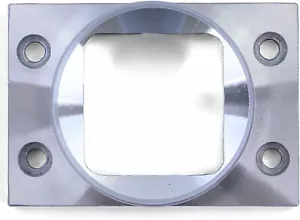 ADAPTATEUR EN 76MM PLATINE POUR MONTAGE D' ADMISSION FILTRE A AIR CONE DEBIMETRE - Foto 1 di 12