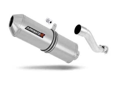 Fits to Yamaha XT 600 1987 - 1989 2KF Exhaust Silencer Muffler OVR DOMINATOR - Image 1 of 2