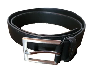 The Blk Tux Black Leather Belt Men's Size 38 - Picture 1 of 7