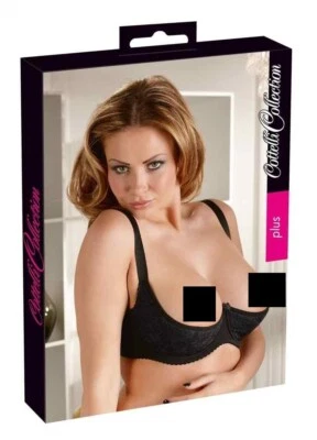 Cottelli Collection Hebe schwarz 85D - 95F Hot Fashion Sexy Dessous Black - Bild 1 von 4