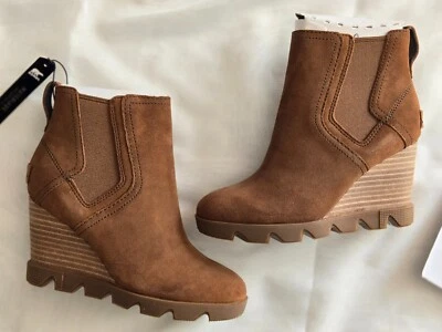 Водонепроницаемые ботинки Sorel Joan Uptown Chelsea бархатно-коричневые/брюн велюровые размер 5 - Изображение 1 из 4