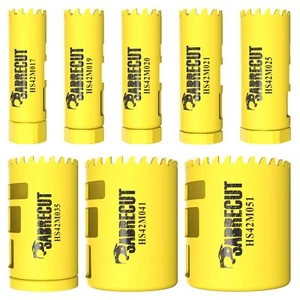 Sierras perforadoras bimetálicas M42 de corte rápido de cobalto diente variable de tierra fina SabreCut HSS - Imagen 1 de 13