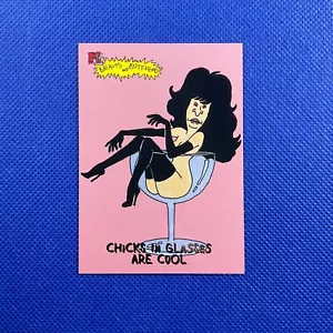 BEAVIS and BUTT-HEAD #6469 "Küken mit Brille" Trading Card '94 Fleer MTV - Bild 1 von 2