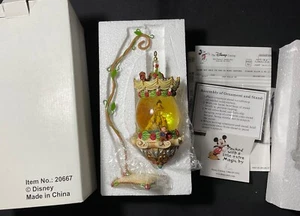Disney Catalog Exclusive - Belle Snow Globe Ornament w/ Stand & Original Box - Picture 1 of 17