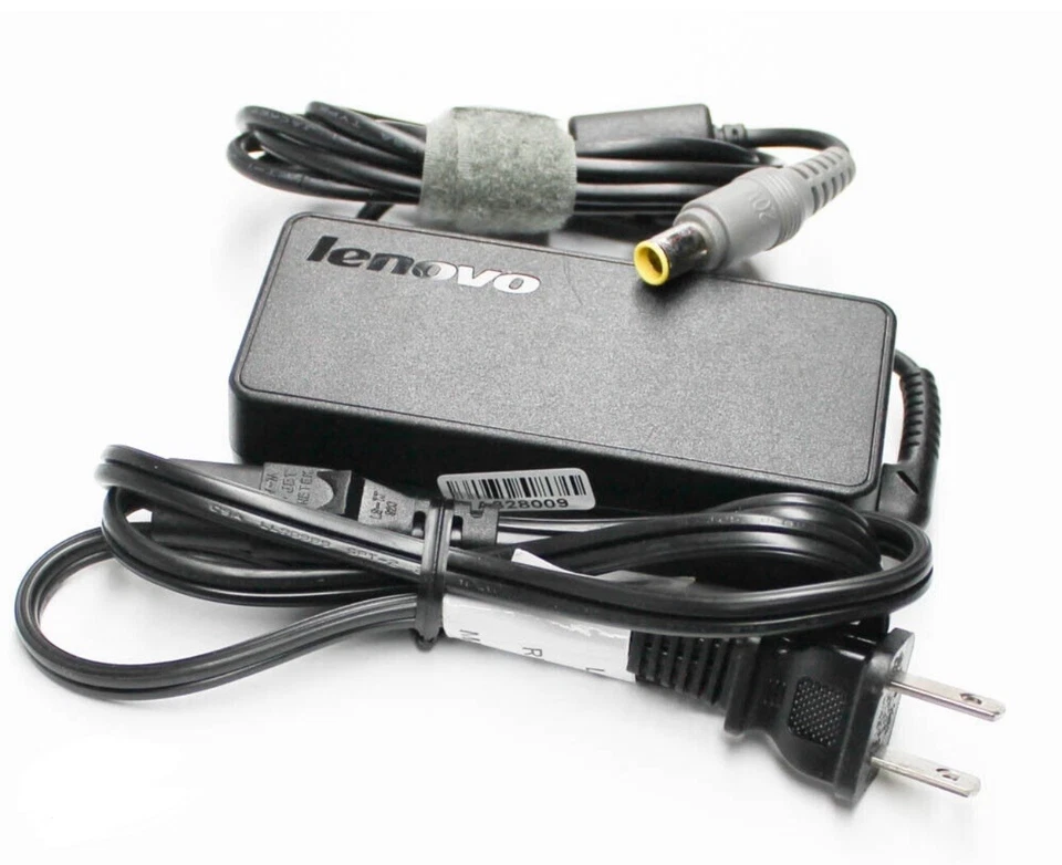Cargador de computadora portátil Lenovo ADLX65NCT2A Thinkpad genuino ¡Fuente de alimentación probada! Foto 1 de 1
