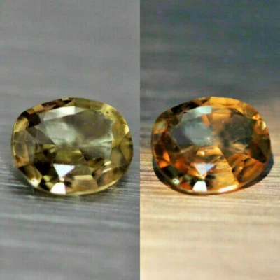 0.87CT Good Collection 100% Natural Color Change Axinite Loose Gemstone - Image 1 of 3