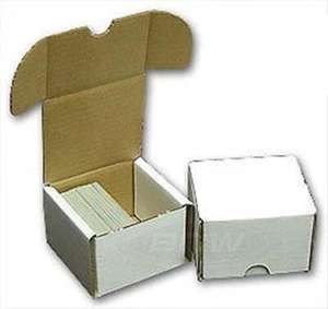 Lot of 10 New BCW 200 count Cardboard Baseball / Trading Card Storage Boxes box - Picture 1 of 1
