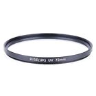 72 mm protection d'objectif filtre UV ultraviolet pour appareil photo Nikon appareil photo Sony Pentax