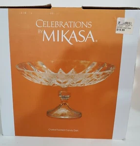 Süßigkeitenschale mit Kristallfüßen von Mikasa - Bild 1 von 6