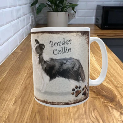 Border Collie 11oz Coffee Mug My Dog's Bedtime Prayer Theme 19DRMUG - Image 1 of 2