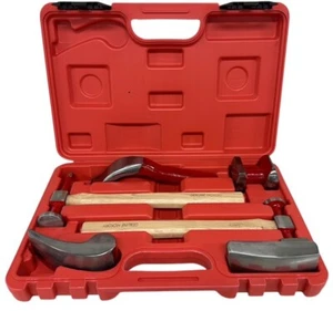 HAMMER AND DOLLY KIT PANEL BEATING SET 6 PIECE - Picture 1 of 2