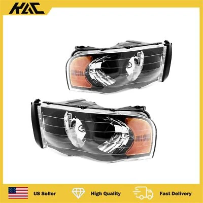 Conjunto de faros para Dodge Ram 2500 2002-2005 Dodge Ram 1500 Van 2002 2 piezas  Foto 1 de 4