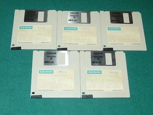SIEMENS SIMATIC ZEFU 1.2 + STEP5 1.0 + PCP/M-86 V2.0 FLOPPY DISK 1,44 MB - Photo 1/1