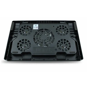  Five-fan Radiator Laptop Cooling Stand Flat Notebook Cooler Usbc - Afbeelding 1 van 12