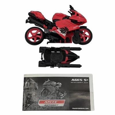 Figura de motocicleta Transformers Revenge of the Fallen Deluxe Class Autobot Arcee Foto 1 de 2