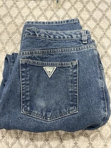 Guess Vintage Mens Jeans Green Label Size 38 X 30 - Picture 1 of 8