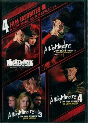 A Nighgtmare On Elm Street 1 - 4 (1984-1988) DVD R1 Brand New / Sealed - image 1 of 2