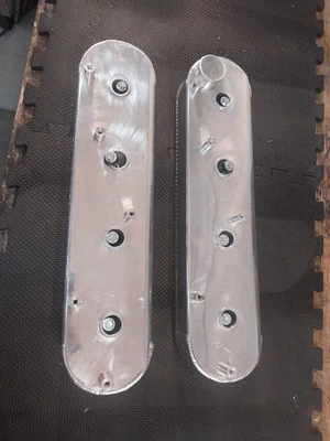 LS Valve Covers Fabricated Aluminum GM LS1 LS2 LS3 LS6 LS7 5.3L 5.7L 6.0L 6.2L - Image 1 of 4