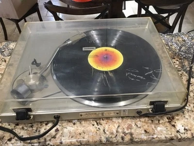 Tocadiscos Pioneer PL-255 de accionamiento directo de colección nuevo lápiz óptico LEER DESC Foto 1 de 4