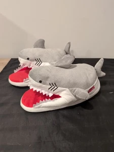 Jaws Plush Shark Slippers Size L/Xl - Picture 1 of 4