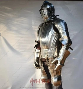 Handgeschmiedete LANDSKNECHT Rüstung Mittelalter Reenactment | SCA | Mittelalter Renaissance - Bild 1 von 9