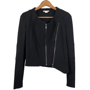 NEW! Helmut Lang Full Zip Military Moto Style Top Heavy Knit - S - Picture 1 of 5