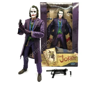 NECA DC Batman Dark Knight Heath Ledger Joker 1/4Scale 45cm Action Figure Statue - Picture 1 of 14