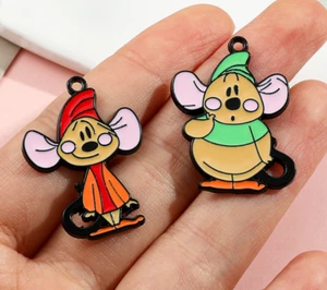 Lot 40 PC catoon Mouse Charm earrings Pendants DIY Jewelry Making - Picture 1 of 3