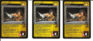WWE RAW DEAL - 3X Suicide Dive *FREE SHIPPING* RARE *Playset* High Risk - Bild 1 von 1