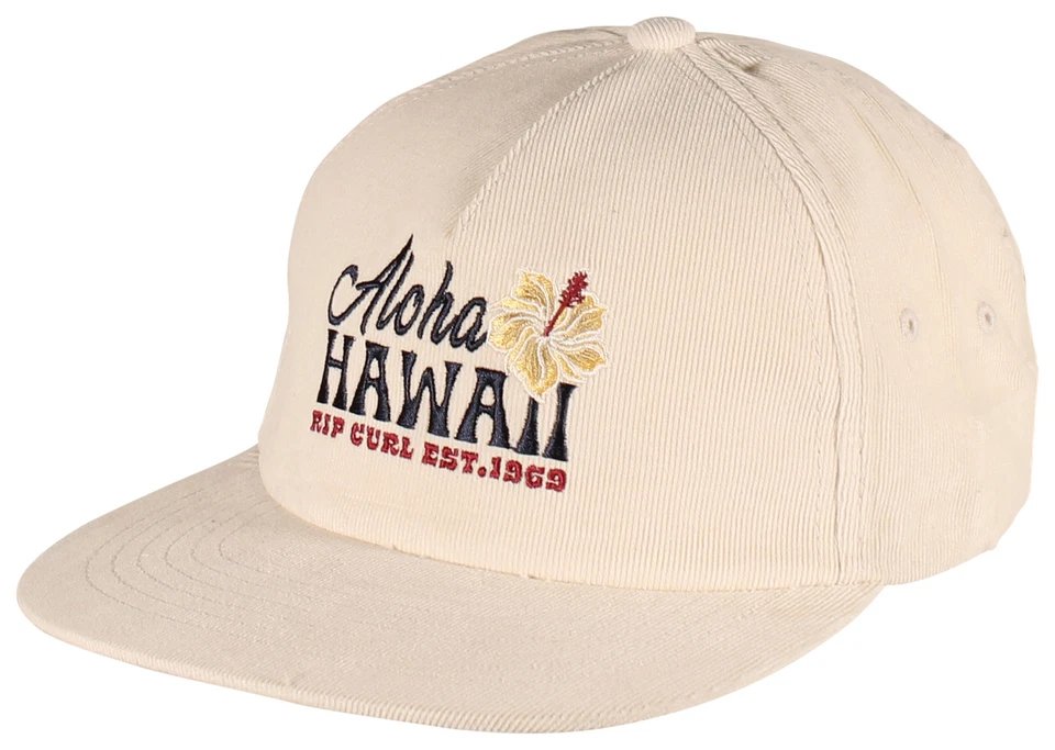 Gorra Rip Curl Destinations Hawaii Snapback - Hueso - Nueva Foto 1 de 1