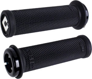 ODI RUFFIAN MINI V2.1 BMX LOCK-ON ULTRA THIN GRIPS 110MM BLACK/BLACK - Picture 1 of 1