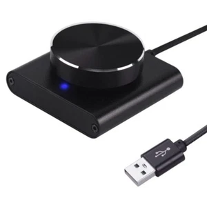 Regulator głośności USB Jeden przycisk Wyciszenie Regulator głośności Regulacja do wzmacniacza - Zdjęcie 1 z 8
