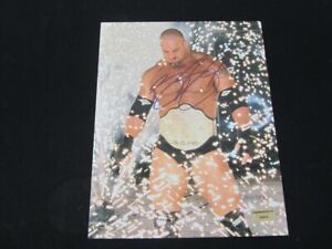 Bill Goldberg WWE Autographed Signed 8x10 Photo 