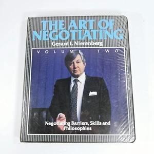 The Art Of Negotiating Barriers Skills Philosophies 2 Gerard Nierenberg Cassette - Picture 1 of 6