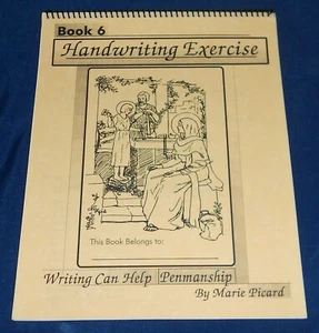 Marie Picard Handwriting Exercise Book 6 (2001) Holy Family School Productions - Bild 1 von 2