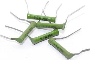 5 pcs of 1960s RFT Karbowid Resistor 2.2 mOhm / 0.25 W, for western brands, NOS - Picture 1 of 2