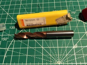 1 pc Sandvik Solid Carbide Drill R840-1100-30-A1A 1220 Coolant 11.0 mm New (489) - Picture 1 of 4