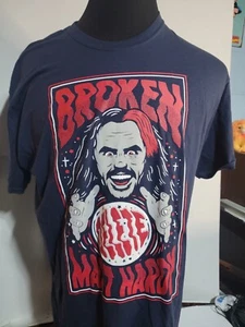 BROKEN MATT HARDY    WRESTLING SHIRT  XXL   PRO WRESTLING CRATE     WWF/WWE/AEW - Picture 1 of 5